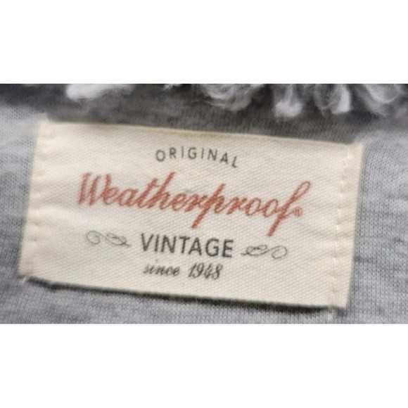 Original Weatherproof Vintage 1/4 Zip Pullover Womens Size Large Faux Fur/Sherpa - Picture 4 of 9